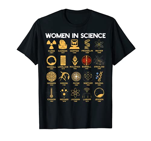 Frauen In der Wissenschaft T-Shirt Frauen In der Wissenschaft T-Shirt von Women In Science Through History