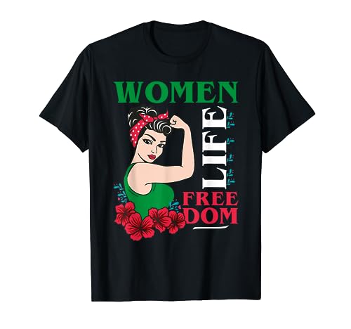 Women Life Freedom - Cute Iranian Women T-Shirt von Women Life Freedom & Femme, Vie Liberté