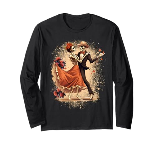 Sugar Skull Damen Herren Dia De Muertos Catrina Day of The Dead Langarmshirt Sugar Skull Damen Herren Dia De Muertos Catrina Day of The Dead Langarmshirt von Women Men Dia De Muertos Catrina Day Of The Dead