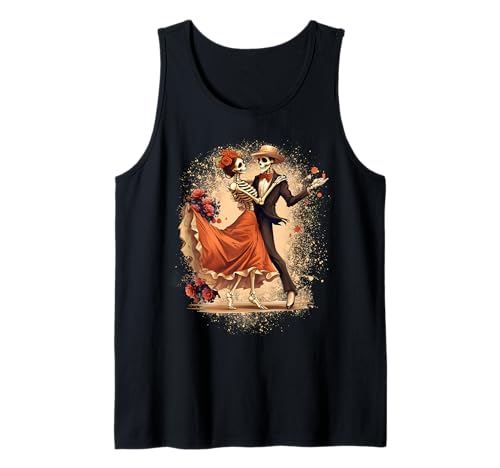 Sugar Skull Damen Herren Dia De Muertos Catrina Day of The Dead Tank Top Sugar Skull Damen Herren Dia De Muertos Catrina Day of The Dead Tank Top von Women Men Dia De Muertos Catrina Day Of The Dead
