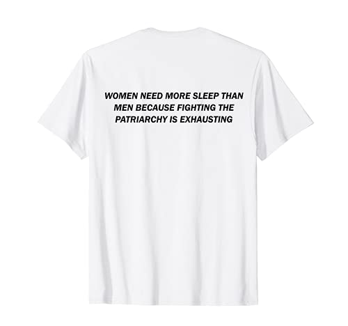 Women Need More Sleep Than Men Tshirt Print On Back T-Shirt Women Need More Sleep Than Men Tshirt Print On Back T-Shirt von Women Need More Sleep Than Men Shirts Womens Mens