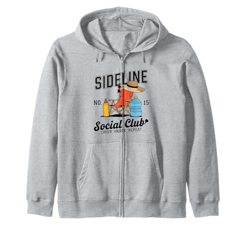Women Sideline Social Club T -Shirt Soccer Mom Game Day Kapuzenjacke von Women SideLine Social Club T -Shirt Soccer Mom