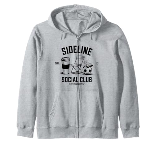 Women Sideline Social Club T -Shirt Soccer Mom Game Day Kapuzenjacke Women Sideline Social Club T -Shirt Soccer Mom Game Day Kapuzenjacke von Women SideLine Social Club T -Shirt Soccer Mom