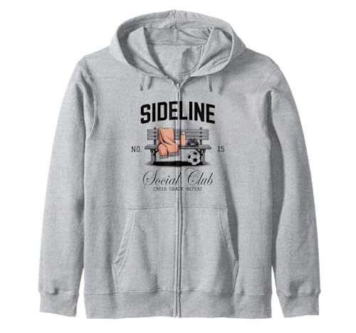 Women Sideline Social Club T -Shirt Soccer Mom Game Day Kapuzenjacke Women Sideline Social Club T -Shirt Soccer Mom Game Day Kapuzenjacke von Women SideLine Social Club T -Shirt Soccer Mom