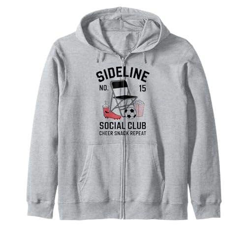 Women Sideline Social Club T -Shirt Soccer Mom Game Day Kapuzenjacke Women Sideline Social Club T -Shirt Soccer Mom Game Day Kapuzenjacke von Women SideLine Social Club T -Shirt Soccer Mom
