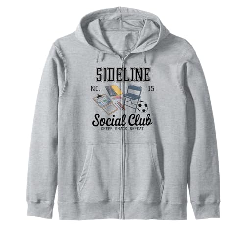 Women Sideline Social Club T -Shirt Soccer Mom Game Day Kapuzenjacke Women Sideline Social Club T -Shirt Soccer Mom Game Day Kapuzenjacke von Women SideLine Social Club T -Shirt Soccer Mom