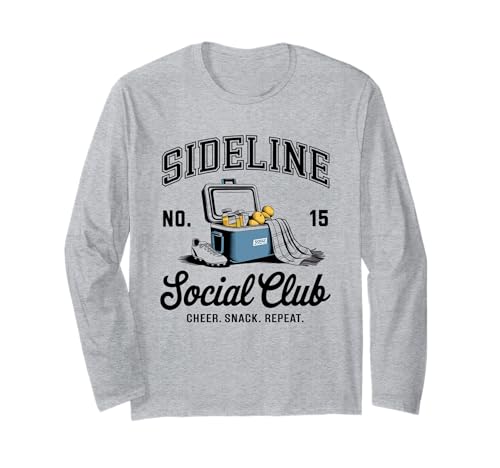 Women Sideline Social Club T -Shirt Soccer Mom Game Day Langarmshirt Women Sideline Social Club T -Shirt Soccer Mom Game Day Langarmshirt von Women SideLine Social Club T -Shirt Soccer Mom