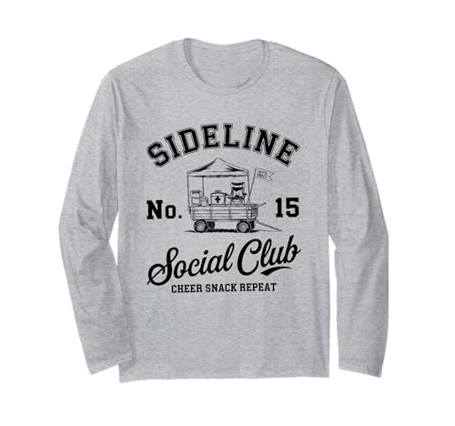 Women Sideline Social Club T -Shirt Soccer Mom Game Day Langarmshirt Women Sideline Social Club T -Shirt Soccer Mom Game Day Langarmshirt von Women SideLine Social Club T -Shirt Soccer Mom