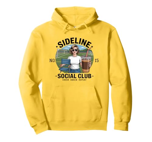 Women Sideline Social Club T -Shirt Soccer Mom Game Day Pullover Hoodie Women Sideline Social Club T -Shirt Soccer Mom Game Day Pullover Hoodie von Women SideLine Social Club T -Shirt Soccer Mom