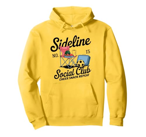 Women Sideline Social Club T -Shirt Soccer Mom Game Day Pullover Hoodie Women Sideline Social Club T -Shirt Soccer Mom Game Day Pullover Hoodie von Women SideLine Social Club T -Shirt Soccer Mom