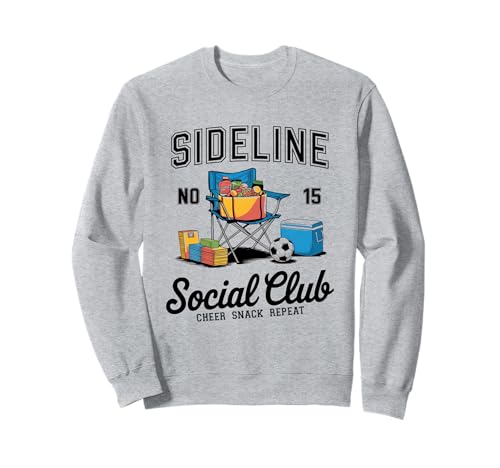 Women Sideline Social Club T -Shirt Soccer Mom Game Day Sweatshirt Women Sideline Social Club T -Shirt Soccer Mom Game Day Sweatshirt von Women SideLine Social Club T -Shirt Soccer Mom