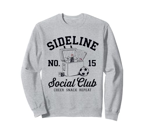 Women Sideline Social Club T -Shirt Soccer Mom Game Day Sweatshirt Women Sideline Social Club T -Shirt Soccer Mom Game Day Sweatshirt von Women SideLine Social Club T -Shirt Soccer Mom