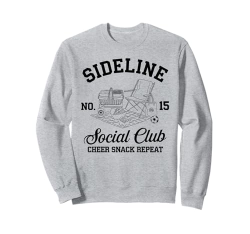 Women Sideline Social Club T -Shirt Soccer Mom Game Day Sweatshirt Women Sideline Social Club T -Shirt Soccer Mom Game Day Sweatshirt von Women SideLine Social Club T -Shirt Soccer Mom