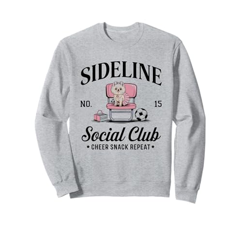 Women Sideline Social Club T -Shirt Soccer Mom Game Day Sweatshirt Women Sideline Social Club T -Shirt Soccer Mom Game Day Sweatshirt von Women SideLine Social Club T -Shirt Soccer Mom