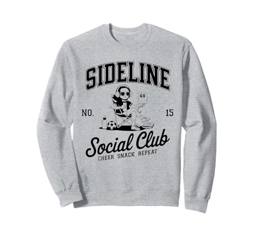 Women Sideline Social Club T -Shirt Soccer Mom Game Day Sweatshirt Women Sideline Social Club T -Shirt Soccer Mom Game Day Sweatshirt von Women SideLine Social Club T -Shirt Soccer Mom