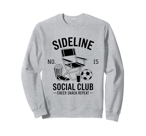 Women Sideline Social Club T -Shirt Soccer Mom Game Day Sweatshirt Women Sideline Social Club T -Shirt Soccer Mom Game Day Sweatshirt von Women SideLine Social Club T -Shirt Soccer Mom