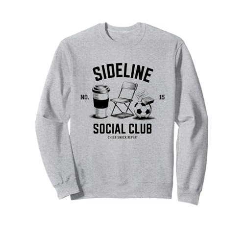 Women Sideline Social Club T -Shirt Soccer Mom Game Day Sweatshirt Women Sideline Social Club T -Shirt Soccer Mom Game Day Sweatshirt von Women SideLine Social Club T -Shirt Soccer Mom