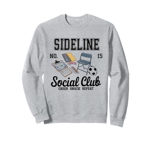 Women Sideline Social Club T -Shirt Soccer Mom Game Day Sweatshirt Women Sideline Social Club T -Shirt Soccer Mom Game Day Sweatshirt von Women SideLine Social Club T -Shirt Soccer Mom