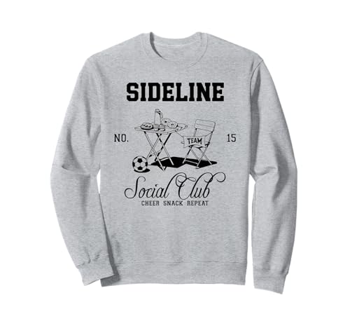 Women Sideline Social Club T -Shirt Soccer Mom Game Day Sweatshirt Women Sideline Social Club T -Shirt Soccer Mom Game Day Sweatshirt von Women SideLine Social Club T -Shirt Soccer Mom