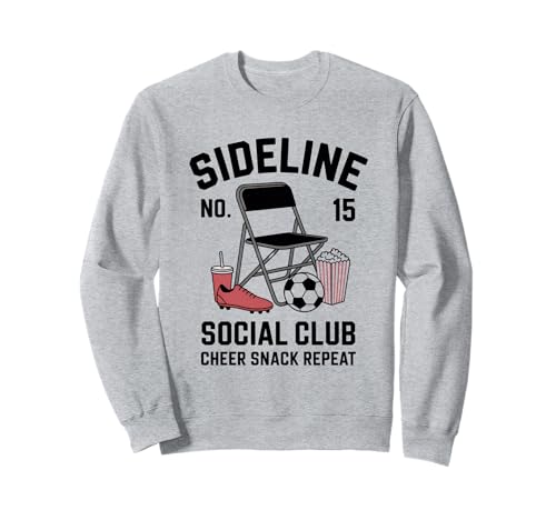 Women Sideline Social Club T -Shirt Soccer Mom Game Day Sweatshirt Women Sideline Social Club T -Shirt Soccer Mom Game Day Sweatshirt von Women SideLine Social Club T -Shirt Soccer Mom