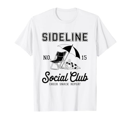 Women Sideline Social Club T -Shirt Soccer Mom Game Day T-Shirt Women Sideline Social Club T -Shirt Soccer Mom Game Day T-Shirt von Women SideLine Social Club T -Shirt Soccer Mom