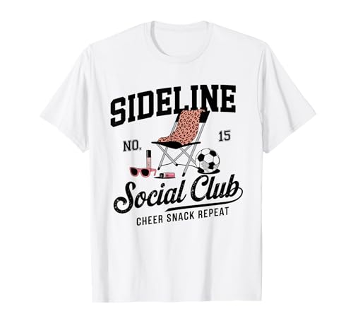 Women Sideline Social Club T -Shirt Soccer Mom Game Day T-Shirt Women Sideline Social Club T -Shirt Soccer Mom Game Day T-Shirt von Women SideLine Social Club T -Shirt Soccer Mom