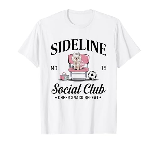 Women Sideline Social Club T -Shirt Soccer Mom Game Day T-Shirt Women Sideline Social Club T -Shirt Soccer Mom Game Day T-Shirt von Women SideLine Social Club T -Shirt Soccer Mom