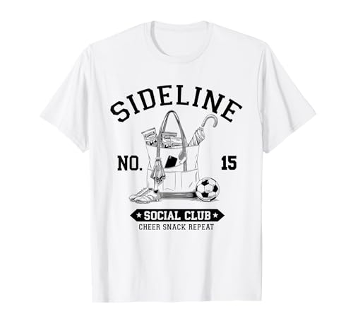 Women Sideline Social Club T -Shirt Soccer Mom Game Day T-Shirt Women Sideline Social Club T -Shirt Soccer Mom Game Day T-Shirt von Women SideLine Social Club T -Shirt Soccer Mom