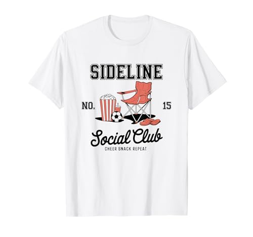 Women Sideline Social Club T -Shirt Soccer Mom Game Day T-Shirt Women Sideline Social Club T -Shirt Soccer Mom Game Day T-Shirt von Women SideLine Social Club T -Shirt Soccer Mom