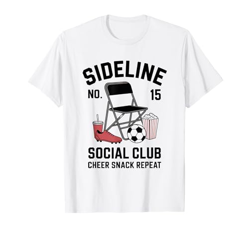 Women Sideline Social Club T -Shirt Soccer Mom Game Day T-Shirt Women Sideline Social Club T -Shirt Soccer Mom Game Day T-Shirt von Women SideLine Social Club T -Shirt Soccer Mom