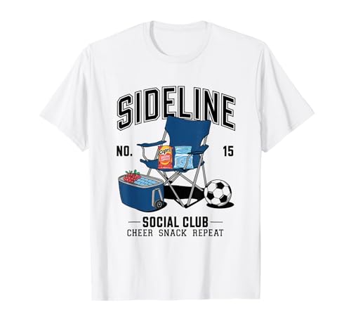 Women Sideline Social Club T -Shirt Soccer Mom Game Day T-Shirt Women Sideline Social Club T -Shirt Soccer Mom Game Day T-Shirt von Women SideLine Social Club T -Shirt Soccer Mom