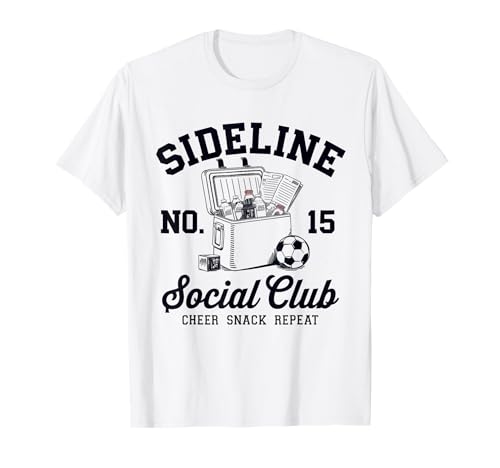 Women Sideline Social Club T -Shirt Soccer Mom Game Day T-Shirt Women Sideline Social Club T -Shirt Soccer Mom Game Day T-Shirt von Women SideLine Social Club T -Shirt Soccer Mom