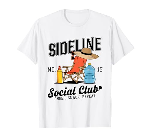 Women Sideline Social Club T -Shirt Soccer Mom Game Day T-Shirt von Women SideLine Social Club T -Shirt Soccer Mom