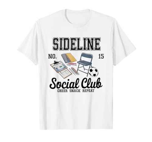 Women Sideline Social Club T -Shirt Soccer Mom Game Day T-Shirt Women Sideline Social Club T -Shirt Soccer Mom Game Day T-Shirt von Women SideLine Social Club T -Shirt Soccer Mom