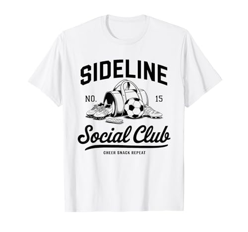 Women Sideline Social Club T -Shirt Soccer Mom Game Day T-Shirt Women Sideline Social Club T -Shirt Soccer Mom Game Day T-Shirt von Women SideLine Social Club T -Shirt Soccer Mom