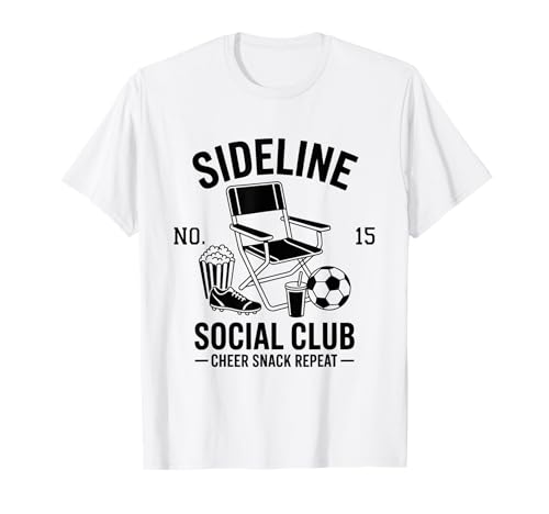 Women Sideline Social Club T -Shirt Soccer Mom Game Day T-Shirt Women Sideline Social Club T -Shirt Soccer Mom Game Day T-Shirt von Women SideLine Social Club T -Shirt Soccer Mom