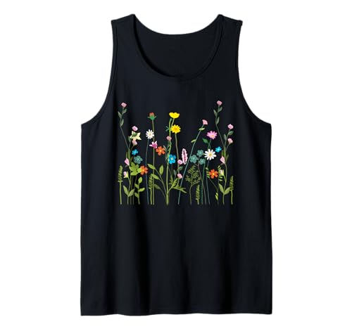 Frauen Wildblume Sommer Blumen Blühende Floral Grafik Tank Top Frauen Wildblume Sommer Blumen Blühende Floral Grafik Tank Top von Women Wildflower Summer Flowers Floral Graphic Tee