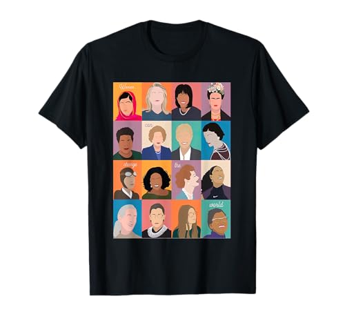 Frauen können die Welt verändern - Feministisches Hemd Strong Woman T-Shirt von Women can change the world Co.