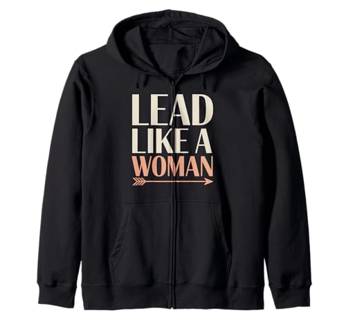 Führen wie eine Frau Frauenförderung Gleichstellung von Frauen Kapuzenjacke Führen wie eine Frau Frauenförderung Gleichstellung von Frauen Kapuzenjacke von Women's Equality Feminist Protest Culture