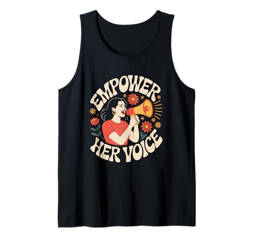 Stärken Sie Ihre Stimme Frauenförderung Gleichstellung von Frauen Tank Top Stärken Sie Ihre Stimme Frauenförderung Gleichstellung von Frauen Tank Top von Women's Equality Feminist Protest Culture
