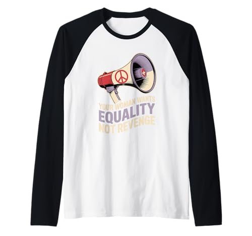 Ihre Frau Will Gleichberechtigung Frauenförderung Gleichstellung von Frauen Raglan Ihre Frau Will Gleichberechtigung Frauenförderung Gleichstellung von Frauen Raglan von Women's Equality Gender Equality Movement