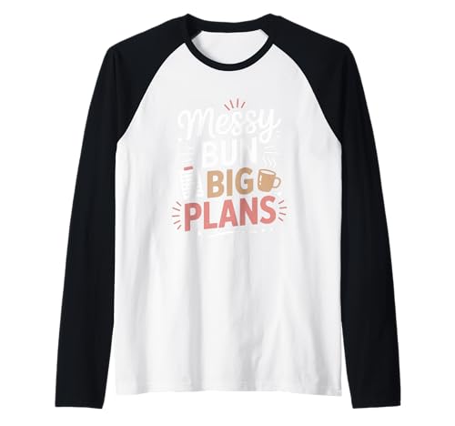 Messy Bun Big Plant Frauenförderung Gleichstellung von Frauen Raglan Messy Bun Big Plant Frauenförderung Gleichstellung von Frauen Raglan von Women's Equality Women’s Empowerment