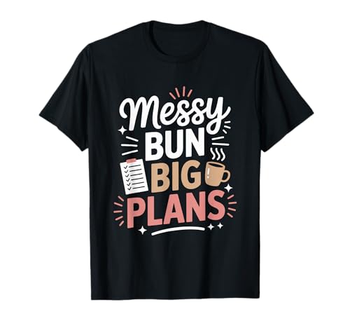 Messy Bun Big Plant Frauenförderung Gleichstellung von Frauen T-Shirt Messy Bun Big Plant Frauenförderung Gleichstellung von Frauen T-Shirt von Women's Equality Women’s Empowerment