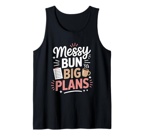 Messy Bun Big Plant Frauenförderung Gleichstellung von Frauen Tank Top Messy Bun Big Plant Frauenförderung Gleichstellung von Frauen Tank Top von Women's Equality Women’s Empowerment