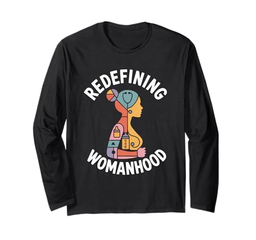 Weiblichkeit neu definieren Frauenförderung Gleichstellung von Frauen Langarmshirt Weiblichkeit neu definieren Frauenförderung Gleichstellung von Frauen Langarmshirt von Women's Equality Women’s Empowerment