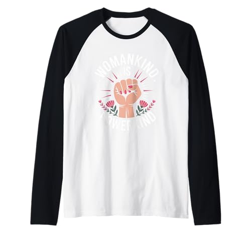 Frauenkind ist Macht, Frauenförderung, Gleichstellung von Frauen Raglan Frauenkind ist Macht, Frauenförderung, Gleichstellung von Frauen Raglan von Women's Equality Youth Feminist Movement