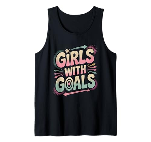 Mädchen mit Zielen Frauenförderung Gleichstellung von Frauen Tank Top Mädchen mit Zielen Frauenförderung Gleichstellung von Frauen Tank Top von Women's Equality Youth Feminist Movement