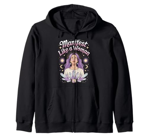 Manifest wie eine Frau Frauenförderung Gleichstellung von Frauen Kapuzenjacke Manifest wie eine Frau Frauenförderung Gleichstellung von Frauen Kapuzenjacke von Women's Equality Youth Feminist Movement