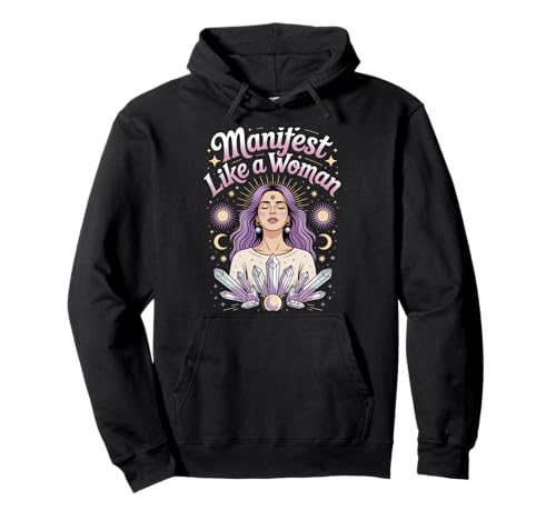 Manifest wie eine Frau Frauenförderung Gleichstellung von Frauen Pullover Hoodie Manifest wie eine Frau Frauenförderung Gleichstellung von Frauen Pullover Hoodie von Women's Equality Youth Feminist Movement