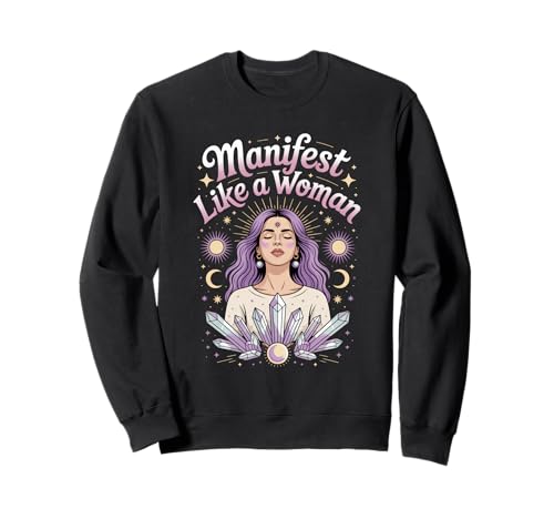 Manifest wie eine Frau Frauenförderung Gleichstellung von Frauen Sweatshirt Manifest wie eine Frau Frauenförderung Gleichstellung von Frauen Sweatshirt von Women's Equality Youth Feminist Movement